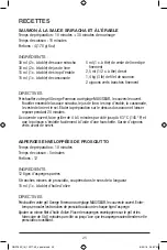 Preview for 25 page of George Foreman GRP180P Use And Care Manual