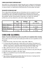 Preview for 5 page of George Foreman GRP3060B Use And Care Manual