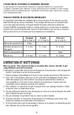 Preview for 20 page of George Foreman GRP3060B Use And Care Manual