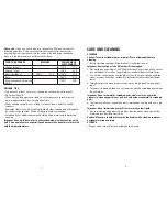 Preview for 5 page of George Foreman GRP46P Use And Care Book Manual