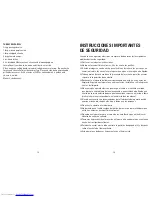 Preview for 11 page of George Foreman GRP4E Use And Care Book Manual