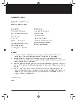 Preview for 24 page of George Foreman GRP5 Instructions & Warranty