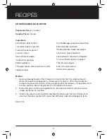 Preview for 25 page of George Foreman GRP5 Instructions & Warranty