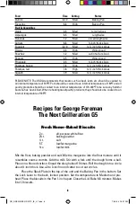 Preview for 8 page of George Foreman GRP90WGP The Next Grilleration G5 Owner'S Manual