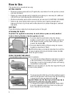 Preview for 6 page of George Foreman GRP90WGRCAN Use And Care Book Manual