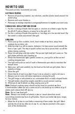 Preview for 4 page of George Foreman GRS040 Series Use And Care Manual