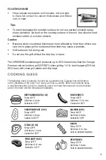 Preview for 5 page of George Foreman GRV6090B Use And Care Manual