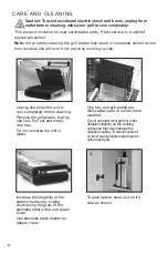 Preview for 6 page of George Foreman GRV6090B Use And Care Manual