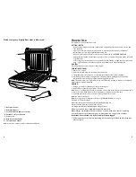 Preview for 3 page of George Foreman GRV80 Series Use And Care Book Manual