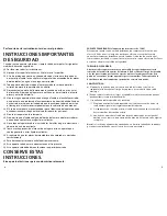 Preview for 5 page of George Foreman GRV80 Series Use And Care Book Manual