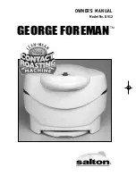 Preview for 1 page of George Foreman GV12 Owner'S Manual