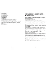 Preview for 11 page of George Foreman Kitchen Bistro GRP4EMB Use And Care Book Manual