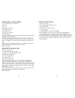 Preview for 21 page of George Foreman Kitchen Bistro GRP4EMB Use And Care Book Manual