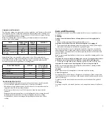 Preview for 5 page of George Foreman PN2035B Use And Care Book Manual