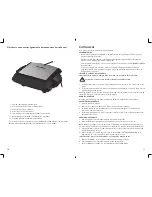 Preview for 6 page of George Foreman Power Grill GRP101CTG Use And Care Book Manual