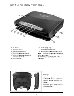 Preview for 4 page of George Foreman RPGD3994 SERIES Use And Care Manual