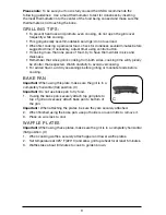 Preview for 8 page of George Foreman RPGD3994 SERIES Use And Care Manual