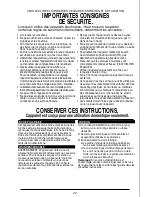 Preview for 22 page of George Foreman RPGD3994 SERIES Use And Care Manual