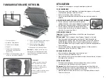 Preview for 10 page of George Foreman RPGF3602RD series Use And Care Manual