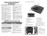 Preview for 5 page of George Foreman RPGF3801BLX Series Use And Care Manual