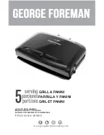 Preview for 1 page of George Foreman RPGV3801BK SERIES Use And Care Manual