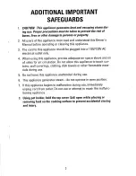 Preview for 3 page of George Foreman SALTON GR36VTT Owner'S Manual