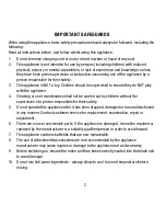 Preview for 4 page of George Foreman SUPP MIX  GFSDM1 Instructions & User'S Manual