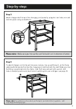 Предварительный просмотр 7 страницы George Home Changing Unit Assembly & User'S Manual