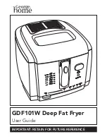 George Home GDF101W User Manual preview