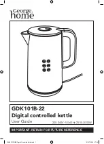 George Home GDK101B-22 User Manual preview