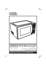 George Home GDM023B-18 User Manual preview