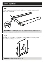 Preview for 7 page of George Home George Cot Top Changer Assembly & User'S Manual