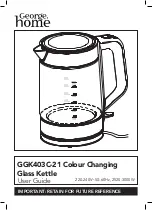 George Home GGK403C-21 User Manual preview