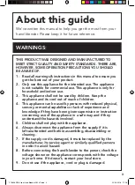 Preview for 3 page of George Home GHB301W-21 User Manual