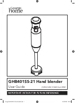 George Home GHB401SS-21 User Manual preview