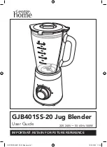 George Home GJB401SS-20 User Manual preview