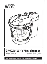 George Home GMC201W-18 User Manual preview