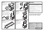 Предварительный просмотр 3 страницы George Home Wooden 2 in 1 shop & café Assembly Manual