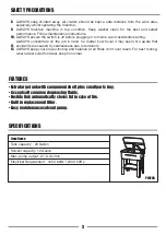 Preview for 3 page of GEORGE TOOLS GT9500008 Operating Instructions And Parts Manual