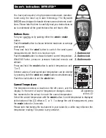 Preview for 2 page of geos skywatch Owner'S Instructions Manual