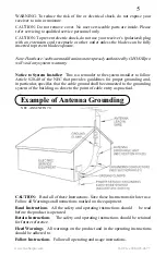 Предварительный просмотр 7 страницы GEOSATpro DSR-R100 Series Owner'S Manual