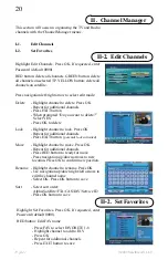 Предварительный просмотр 22 страницы GEOSATpro DSR-R100 Series Owner'S Manual