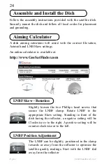 Предварительный просмотр 26 страницы GEOSATpro DSR-R100 Series Owner'S Manual