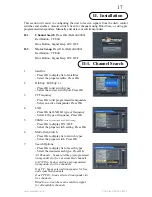 Предварительный просмотр 19 страницы GEOSATpro DSR200c Owner'S Manual & Installation Manual