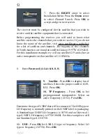 Предварительный просмотр 54 страницы GEOSATpro DSR200c Owner'S Manual & Installation Manual