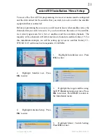 Preview for 23 page of GEOSATpro DVBS2 Owner'S Manual & Installation Manual