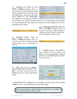 Preview for 27 page of GEOSATpro DVBS2 Owner'S Manual & Installation Manual