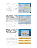 Preview for 43 page of GEOSATpro DVBS2 Owner'S Manual & Installation Manual