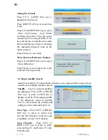 Preview for 48 page of GEOSATpro DVBS2 Owner'S Manual & Installation Manual