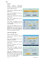 Preview for 52 page of GEOSATpro DVBS2 Owner'S Manual & Installation Manual